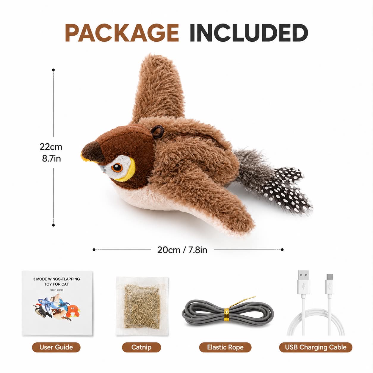 Flappy Bird Toy for Cat